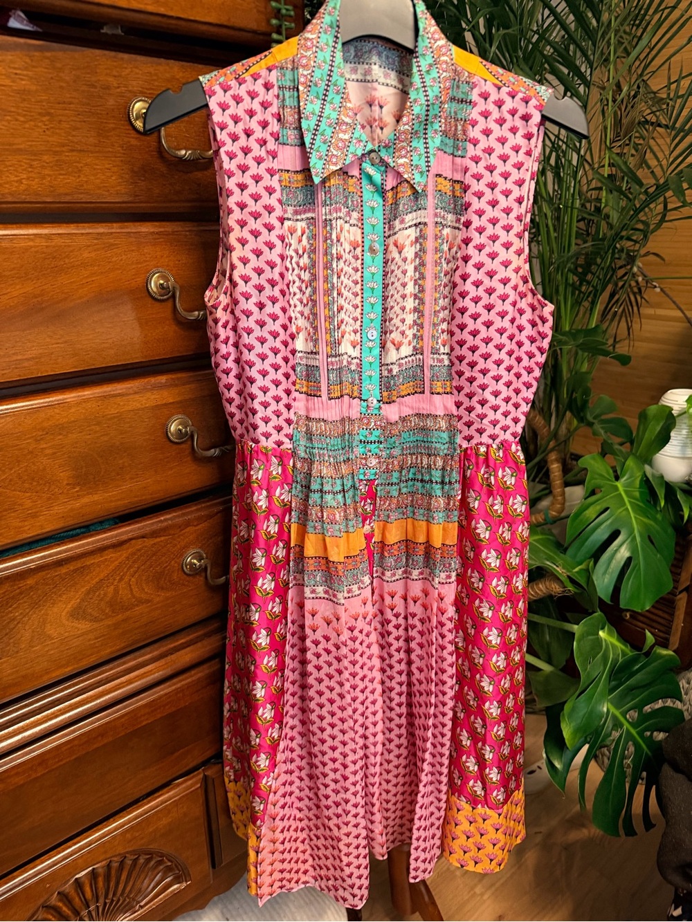 Diane Von Furstenberg Nieves Printed Silk Shirtdress